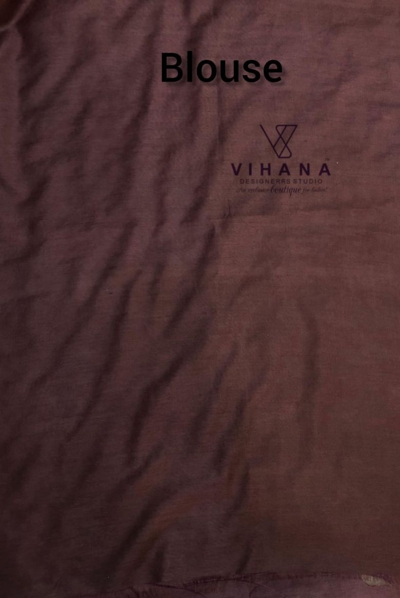 Wine Kota Munga Silk Embroidery - Image 6