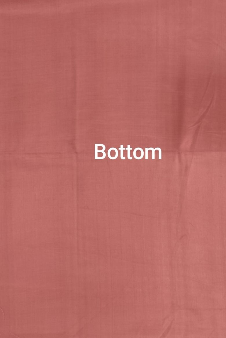 Blueish Grey-Peach Tissue Suit Material - Image 3