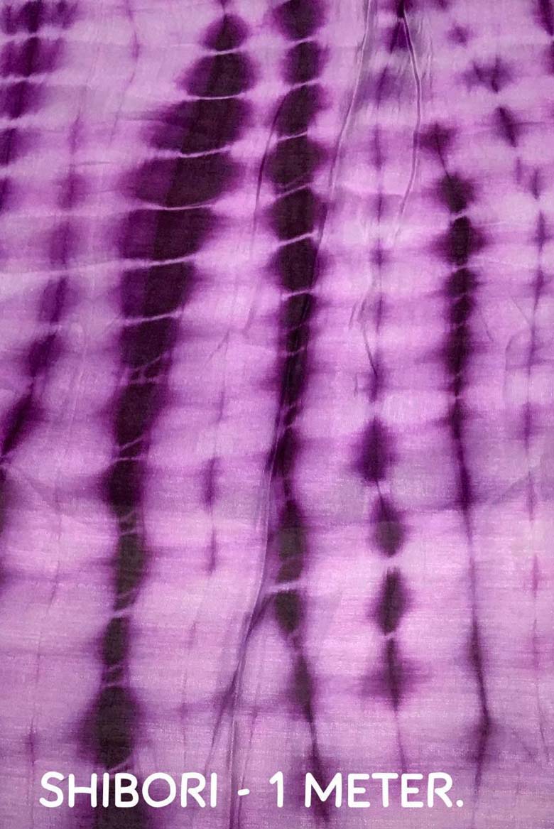 Lavender Dreams: Elegance in Vichitra Silk Sarees (Color- Lavender) - Image 2