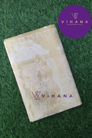 Premium Cotton Set Saree with Jacquard Temple Border